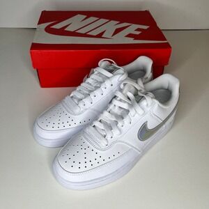 Nike Shoe Court Vision Lo White Sneaker New